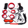 Generique Pack Bondage SM 10 pièces Rouge